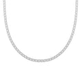 Italian Sterling Silver Rombo Chain Necklace 18-20 Inches 8.60 Grams - Sticky add to cart bar