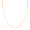 Italian 14K Yellow Gold Over Sterling Silver Chain Necklace 24 Inches 6.3 Grams - Sticky add to cart bar