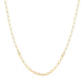 Italian 14K YG Over Sterling Silver Chain Necklace 24 Inches 3.85 Grams - Sticky add to cart bar