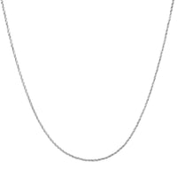 Italian Rhodium Over Sterling Silver Wrapped Snake Chain Necklace 20 Inches 7.85 Grams
