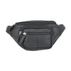 Black Organizer Belt Bag