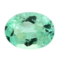 AAAA Boyaca Mint Colombian Emerald (Ovl Free Size) 0.75 ctw Loose gemstone - Sticky add to cart bar