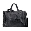 TLV Sheepskin Leather Travel Bag with Shoulder Strap - Sticky add to cart bar
