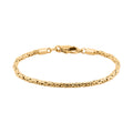 Bali Legacy 22K Vermeil YG Over Sterling Silver Borobudur Chain Bracelet (6.50 In) 9.0 Grams - Sticky add to cart bar