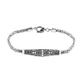 Bali Legacy Sterling Silver Bracelet (6.50 In) (9.40 g) - Sticky add to cart bar