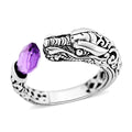 Bali Legacy Briolitte Cut African Amethyst Ring in Sterling Silver (Size 10.0) 1.70 ctw - Sticky add to cart bar