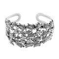 Bali Legacy Turtle Cuff Bracelet in Sterling Silver (7.25 In) 37 Grams - Sticky add to cart bar