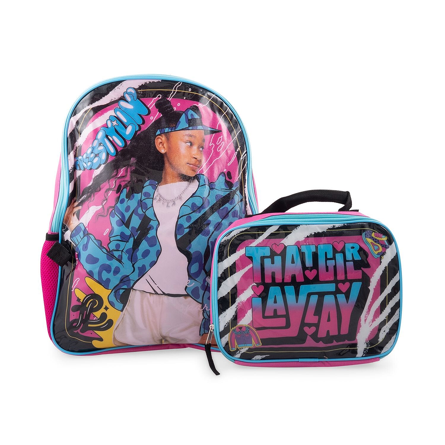 My Hero Academia Backpack with Lunch Bag (12"x5"x16")