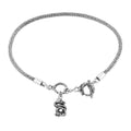 Bali Legacy Sterling Silver Borobudur Chain Bracelet (6.50 In) (10.20 g) - Sticky add to cart bar