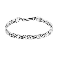Bali Legacy Sterling Silver Borobudur Chain Bracelet (7.25 In) (23.75 g)