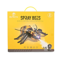 Closeout Sumsync Spray Bee Toy with Remote Control, Robot Toys for Kids with Music and LED Light