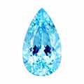One Of A Kind Certified & Appraised AAAA Santa Maria Aquamarine (Pear Free Size) 4.42 ctw - Sticky add to cart bar