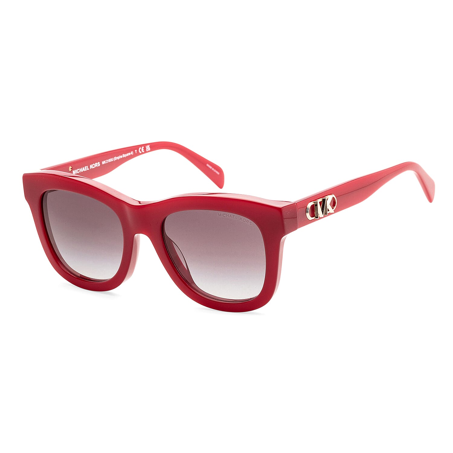 Michael Kors Women's Red Aviator Sunglasses with Protection Case
