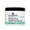ZionHealth Deep Cleansing Scalp & Hair Scrub with Sea Salt- Pear Blossom (4oz) - Sticky add to cart bar