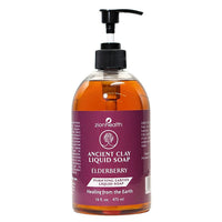 Clay Liquid Soap Elderberry