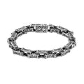 Bali Legacy Men's Bracelet in Sterling Silver (6.50 In) 33.94 Grams - Sticky add to cart bar