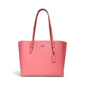 Coach Pink Pebbled Leather Mollie Tote Bag (13.25"x5"x11") (Ships in 8-10 Business Days) - Sticky add to cart bar
