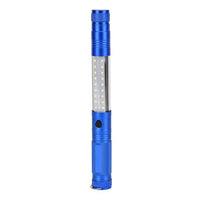 Blue Multifunction LED (3LED Lumen + 18 White SMD + 9 Red SMD) Flex Flash Torch