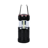 Rechargeable LED Flashlight Lantern with Red Flashers (3xAA Battery not Included)