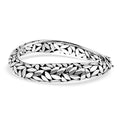 Bali Legacy Sterling Silver Bangle Bracelet (6.50 In) (39.94 g) - Sticky add to cart bar