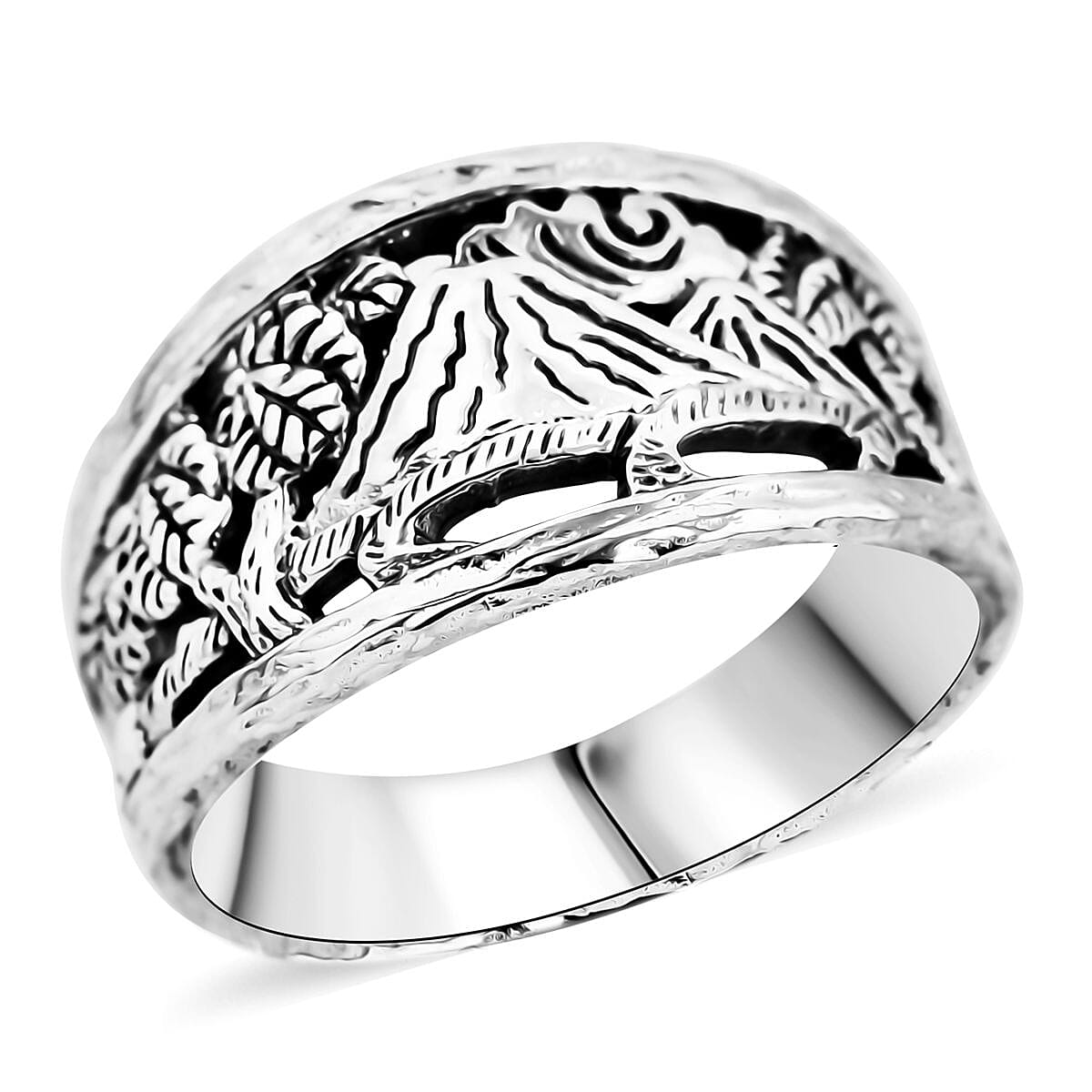 Bali Legacy Sterling Silver Ring (Size 10.0) (6.10 g)