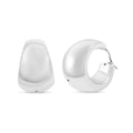 Italian Sterling Silver Lever Back Earrings 10 Grams - Sticky add to cart bar