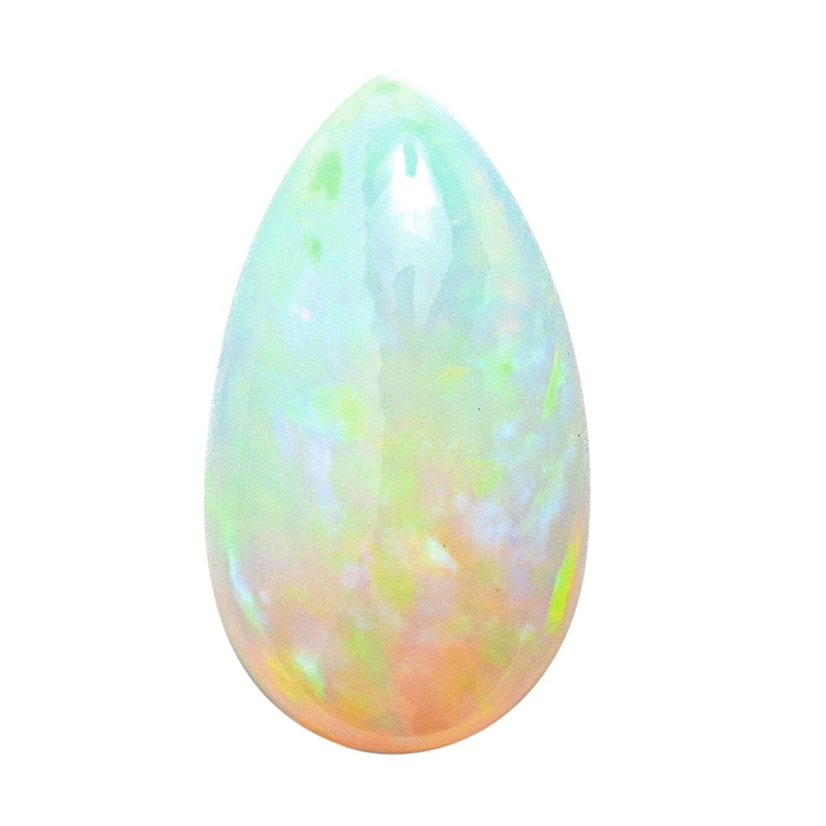 Certified and Appraised AAAA Ethiopian Welo Opal (Pear Free Size) 8.00 ctw