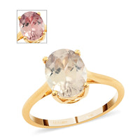 Certified & Appraised LUXORO 14K Yellow Gold AAA Turkizite Solitaire Ring 2.05 ctw