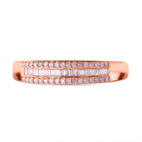 Natural Pink Diamond I3 Ring in Vermeil Rose Gold Over Sterling Silver 0.25 ctw 4.7 3 Reviews