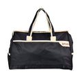 Black Nylon Travel Bag (18.9"x8.7"x11.4") with Handle Drop (8.7") - Sticky add to cart bar
