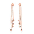 Earrings in 14K Rose Gold Over Sterling Silver 2.50 Grams - Sticky add to cart bar