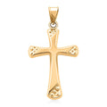 14K Yellow Gold Cross Pendant without Chain 0.36 Grams - Sticky add to cart bar
