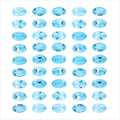 AAAA Aquamarine Assorted Box (Ovl 5x3 mm) 10.00 ctw - Sticky add to cart bar