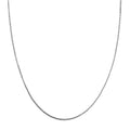 Rhodium Over Sterling Silver Oval Link Chain Necklace 20 Inches 2.55 Grams - Sticky add to cart bar