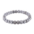Marvelous Meteorite Beaded Men's Stretch Bracelet - Sticky add to cart bar