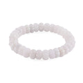 Natural Jade Carved Pumpkin Shape Stretch Bracelet 210.00 ctw - Sticky add to cart bar