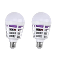 Homesmart Set of Two 2-in-1 LED and Mosquito Killing Bulb (15W, Lumen - 1200, Base -E27)
