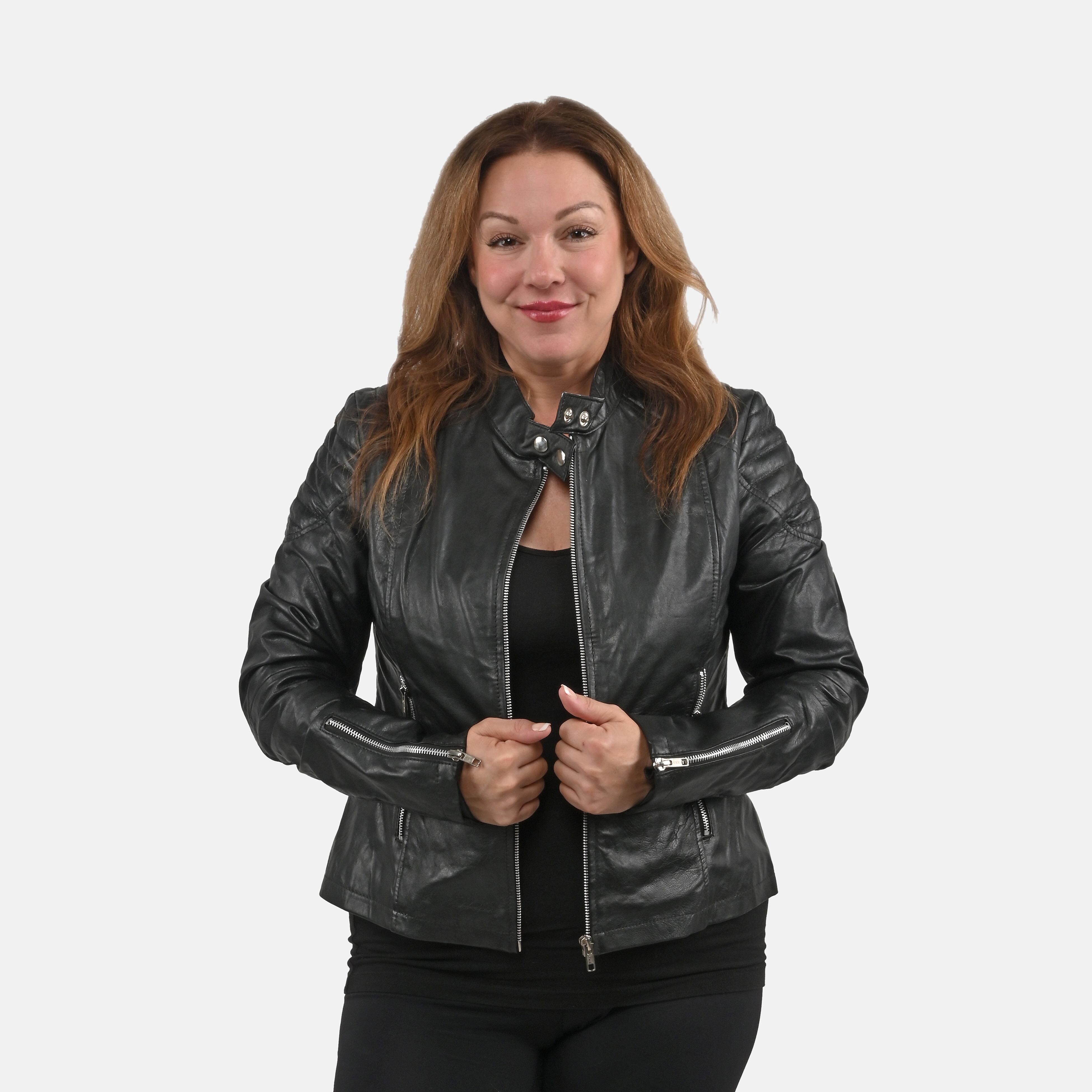 Black Sheep Leather Jacket - S