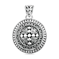 Bali Legacy Guardian Seal Pendant without Chain in Sterling Silver 9.20 Grams