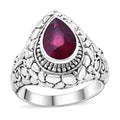 Bali Legacy Niassa Ruby (FF) Ring in Sterling Silver (Size 10.0) 4.75 ctw - Sticky add to cart bar