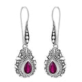 Bali Legacy Niassa Ruby (FF) Earrings in Sterling Silver 2.60 ctw - Sticky add to cart bar