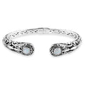 Bali Legacy Ethiopian Welo Opal Cuff Bracelet in Sterling Silver (6.50 In) 1.10 ctw - Sticky add to cart bar