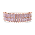 Luxoro 10K Rose Gold Natural Pink Diamond I3 Ring (Size 6.0) 1.10 ctw - Sticky add to cart bar