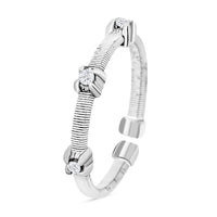 Modani 14K White Gold Diamond (SI) Ring (Size 7.0) 0.09 ctw