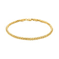 10K Yellow Gold 2.5mm Palma Chain Bracelet (7.00 In) 2.35 Grams - Sticky add to cart bar