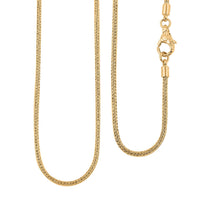 Bali Legacy 22K Vermeil YG Over Sterling Silver Tulang Naga Chain Necklace 20 Inches 17.35 Grams