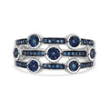 Diamond Celestial Orbit Ring in Platinum Over Sterling Silver - Sticky add to cart bar