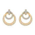 Clarte Starry Night Collection Moissanite Earrings in Vermeil Yellow Gold Over Sterling Silver 1.35 ctw - Sticky add to cart bar
