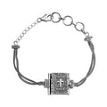 Sterling Silver Bible Cross Bracelet (6.50-8.0In) 14.75 Grams - Sticky add to cart bar
