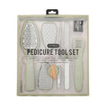 BellaPro 13 Piece Pedicure Set in Sage Green Color - Sticky add to cart bar